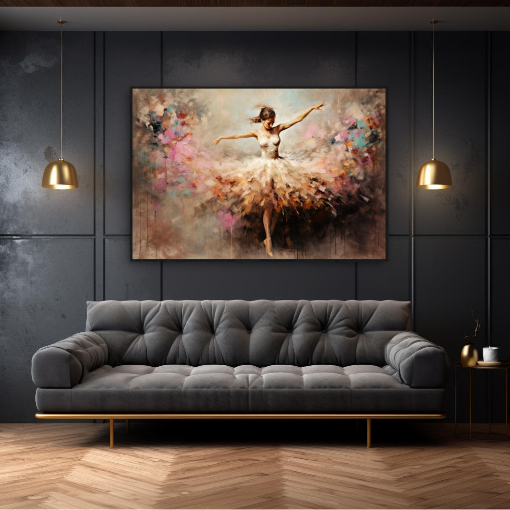 Baller Dancer from Abstract Collection | The Canvas Hive