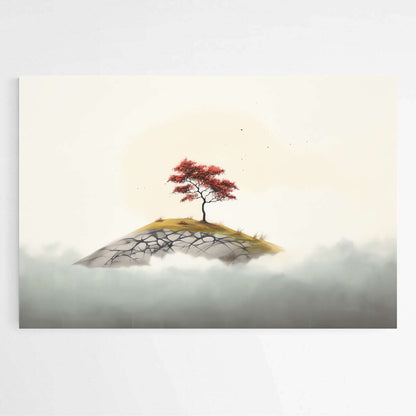 Above the Mist | Minimalist Wall Art Prints - The Canvas Hive