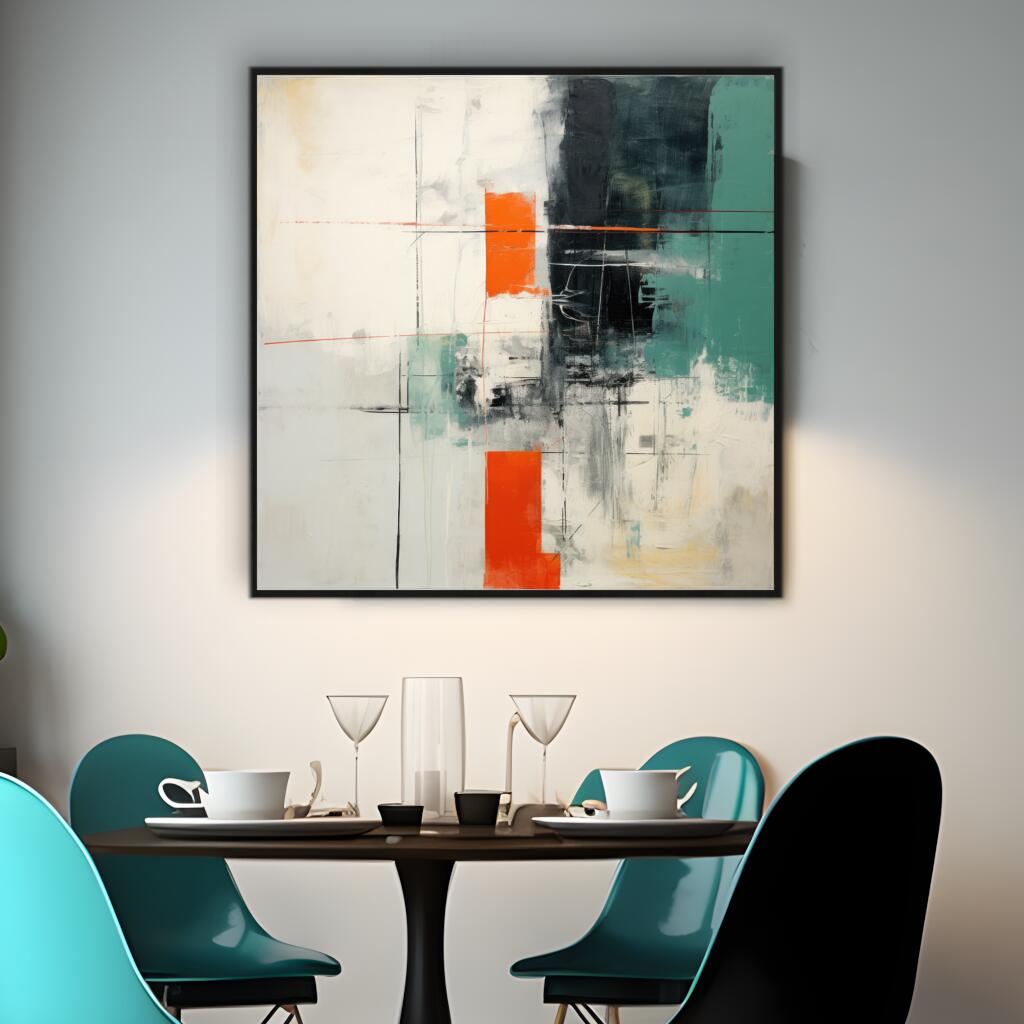 Abstract Intersecting Lines | Abstract Wall Art Prints - The Canvas Hive