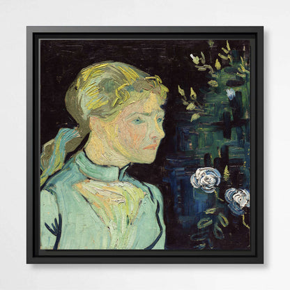 Adeline Ravoux by Vincent Van Gogh | Vincent Van Gogh Wall Art Prints - The Canvas Hive