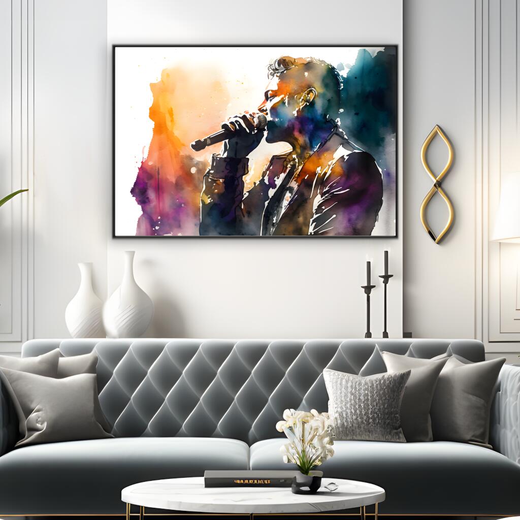 Aqeuous Melodies | Abstract Wall Art Prints - The Canvas Hive