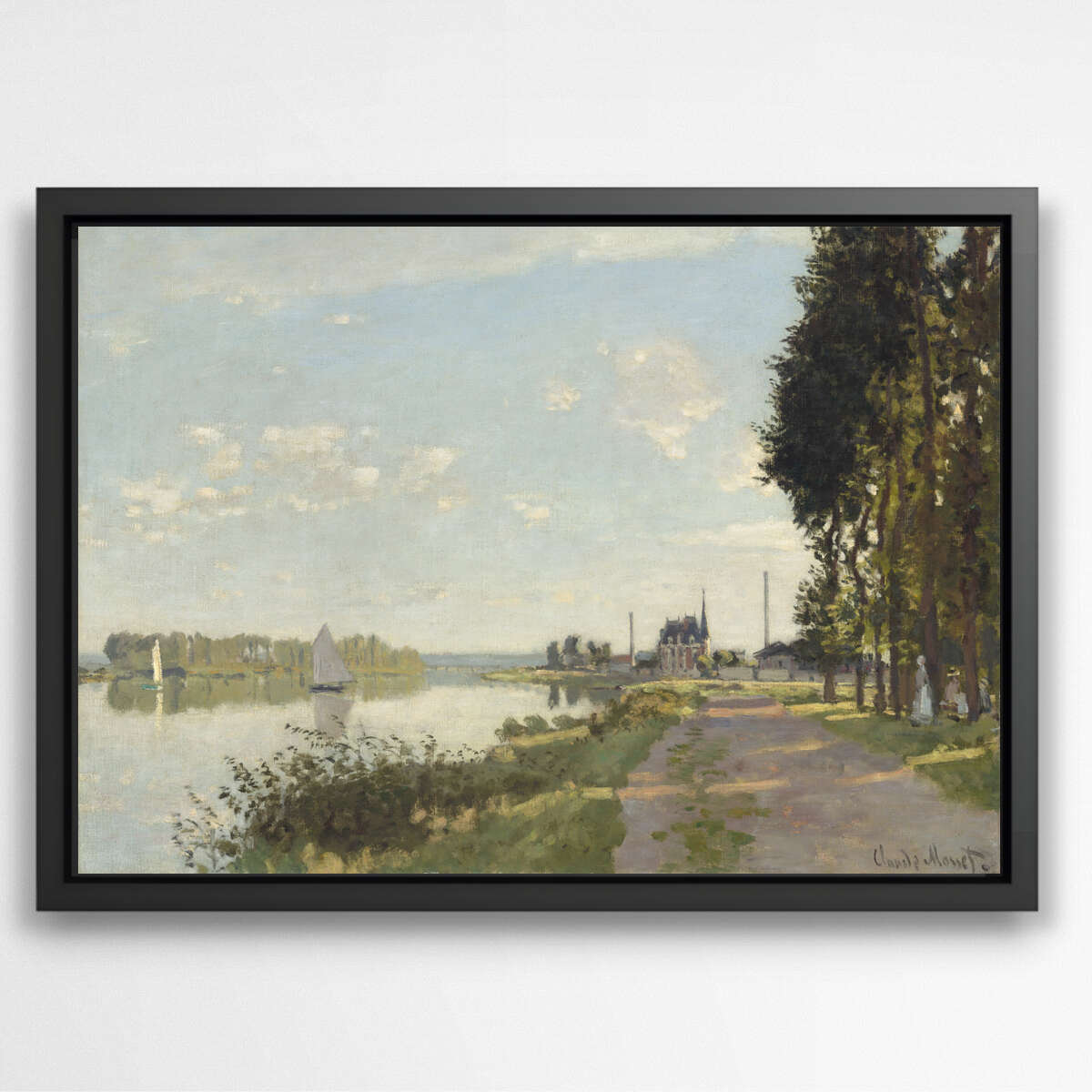 Argenteuil by Claude Monet | Claude Monet Wall Art Prints - The Canvas Hive