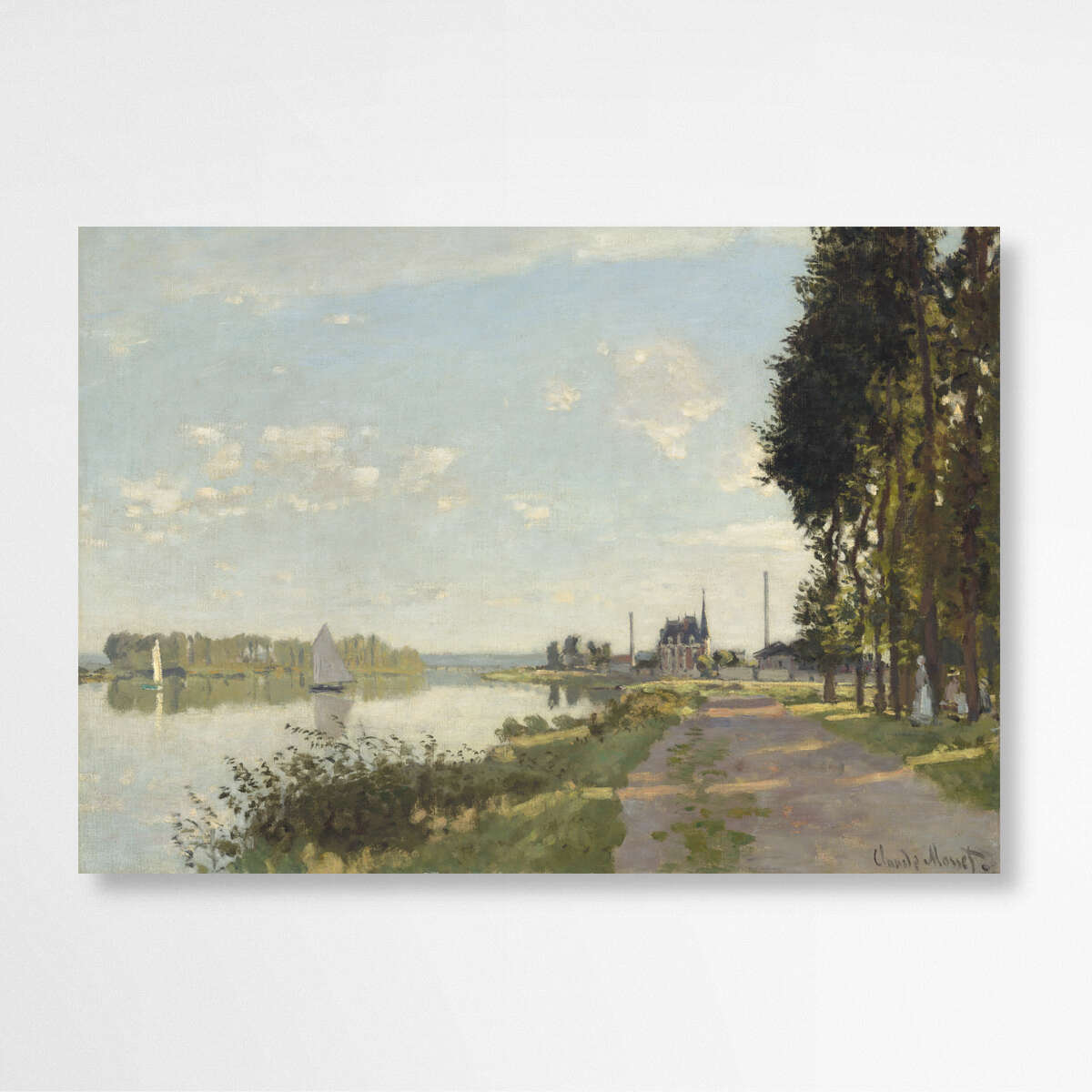 Argenteuil by Claude Monet | Claude Monet Wall Art Prints - The Canvas Hive