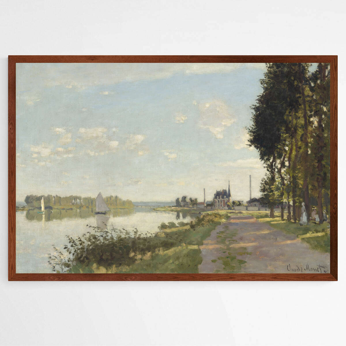 Argenteuil by Claude Monet | Claude Monet Wall Art Prints - The Canvas Hive