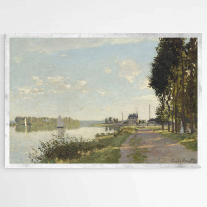 Argenteuil by Claude Monet | Claude Monet Wall Art Prints - The Canvas Hive