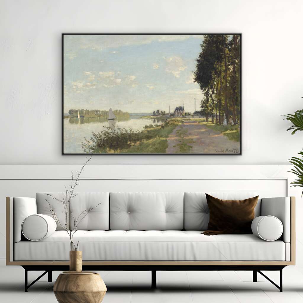 Argenteuil by Claude Monet | Claude Monet Wall Art Prints - The Canvas Hive