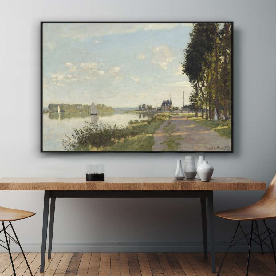 Argenteuil by Claude Monet | Claude Monet Wall Art Prints - The Canvas Hive