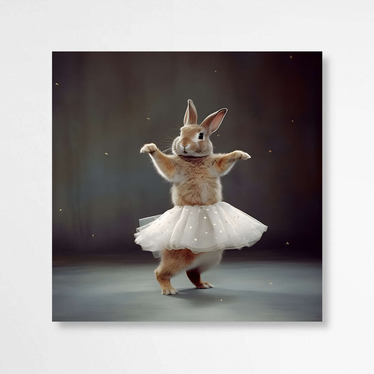 Ballerina Rabbit | Nursery Wall Art Prints - The Canvas Hive