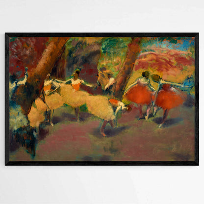 Before Performance by Edgar Degas | Edgar Degas Wall Art Prints - The Canvas Hive