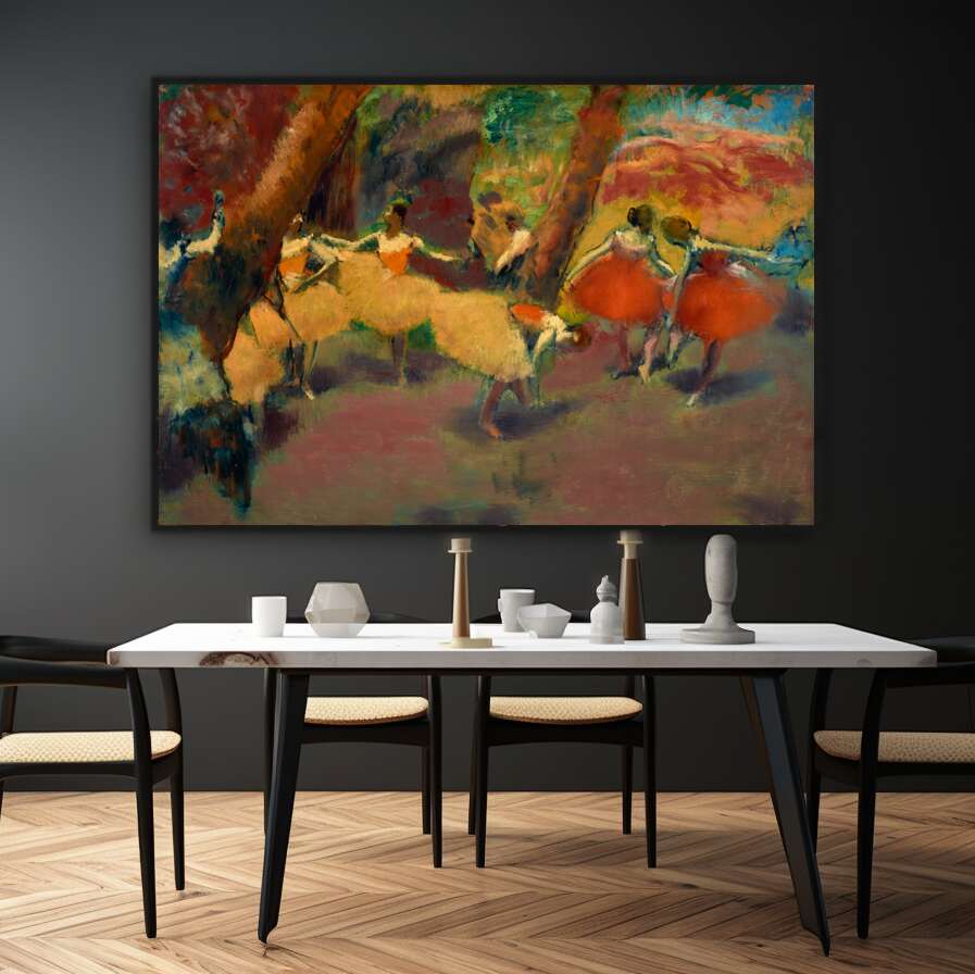 Before Performance by Edgar Degas | Edgar Degas Wall Art Prints - The Canvas Hive