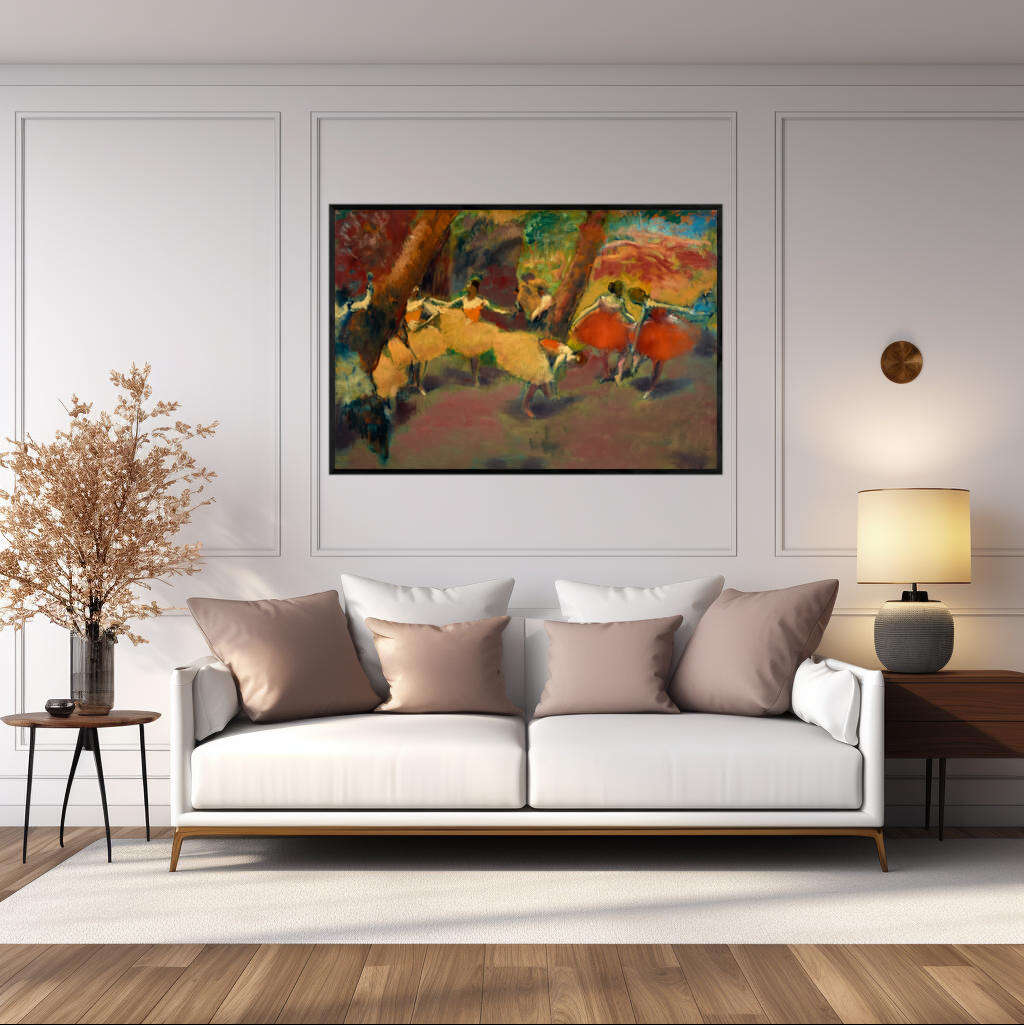 Before Performance by Edgar Degas | Edgar Degas Wall Art Prints - The Canvas Hive