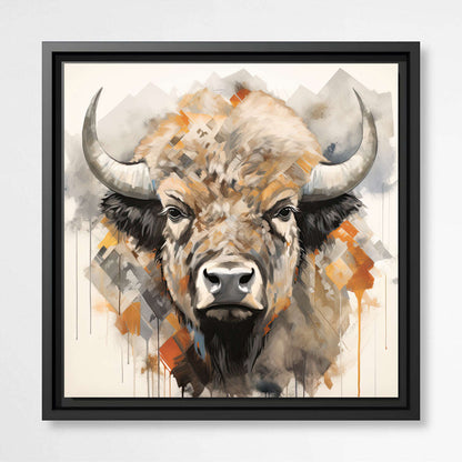 Bison Wildlife Artwork | Animals Wall Art Prints - The Canvas Hive