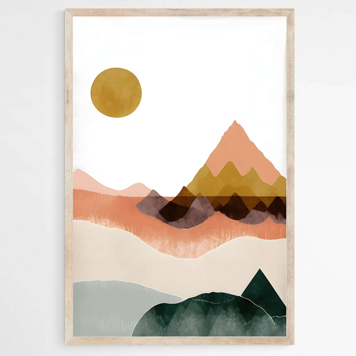 Boho Dreamscape | Minimalist Wall Art Prints - The Canvas Hive