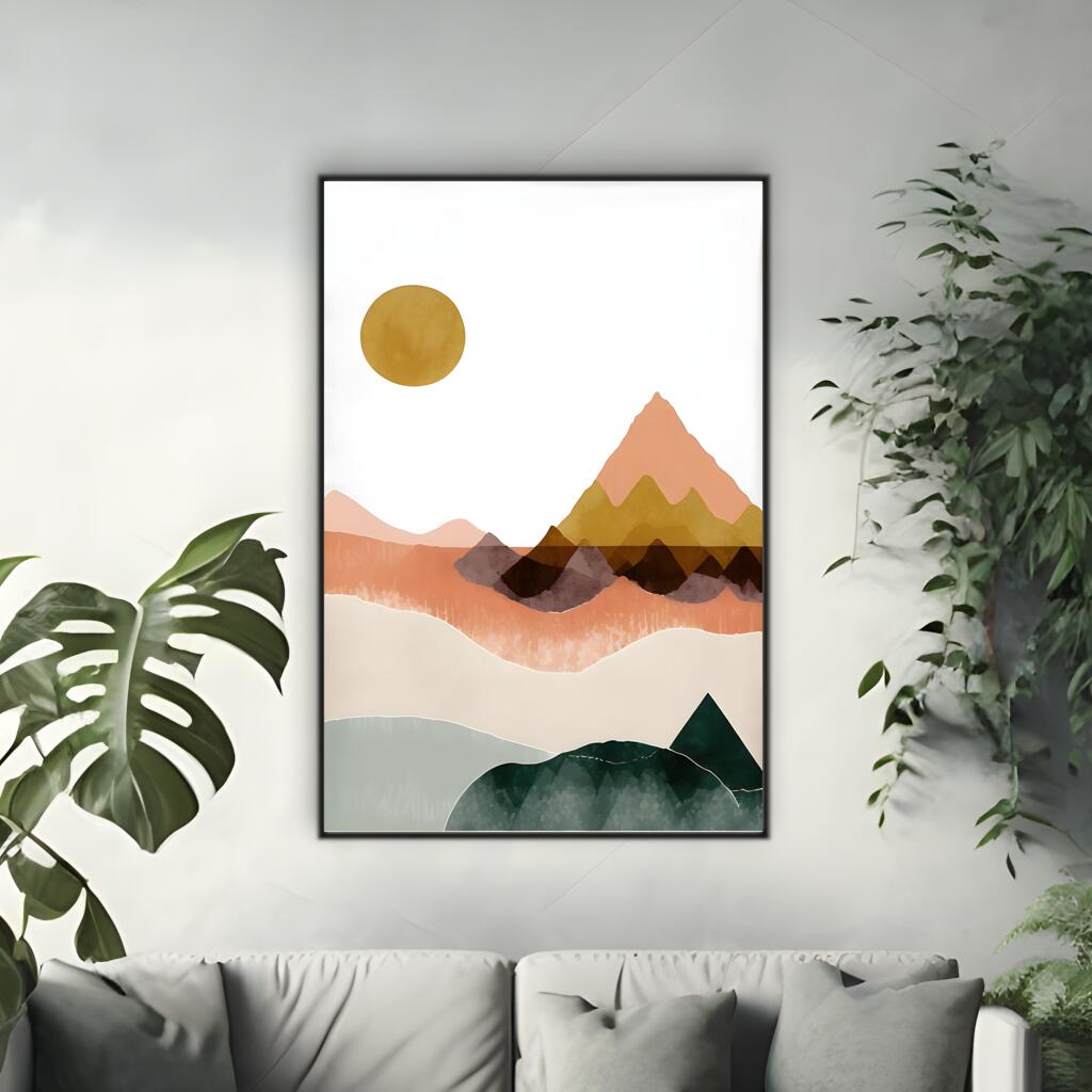 Boho Dreamscape | Minimalist Wall Art Prints - The Canvas Hive