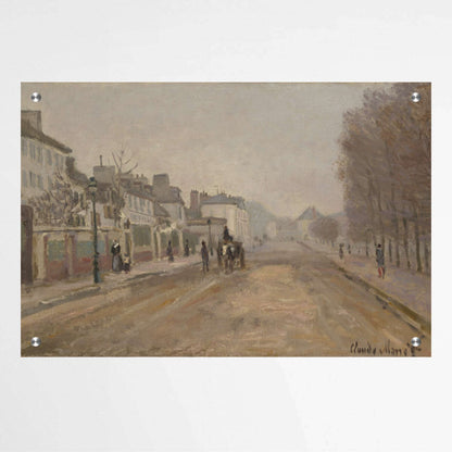 Boulevard Heloise by Claude Monet | Claude Monet Wall Art Prints - The Canvas Hive