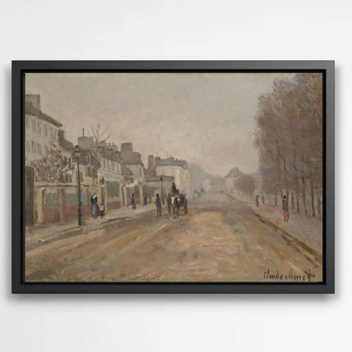 Boulevard Heloise by Claude Monet | Claude Monet Wall Art Prints - The Canvas Hive