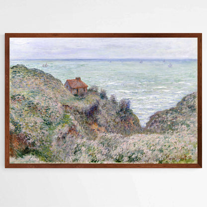 Cabin of the Customs Watch by Claude Monet | Claude Monet Wall Art Prints - The Canvas Hive