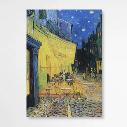Cafe Terrace at Night by Vincent Van Gogh | Vincent Van Gogh Wall Art Prints - The Canvas Hive