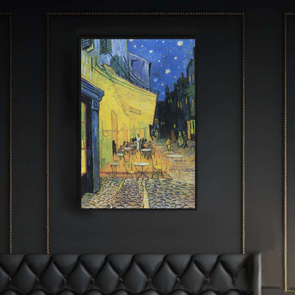 Cafe Terrace at Night by Vincent Van Gogh | Vincent Van Gogh Wall Art Prints - The Canvas Hive