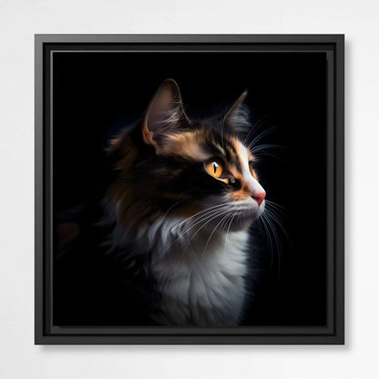 Calico Cat | Animals Wall Art Prints - The Canvas Hive