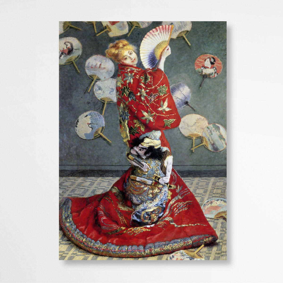Camille In Japanese Costume by Claude Monet | Claude Monet Wall Art Prints - The Canvas Hive