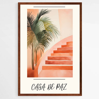 Casa De Paz | Minimalist Wall Art Prints - The Canvas Hive