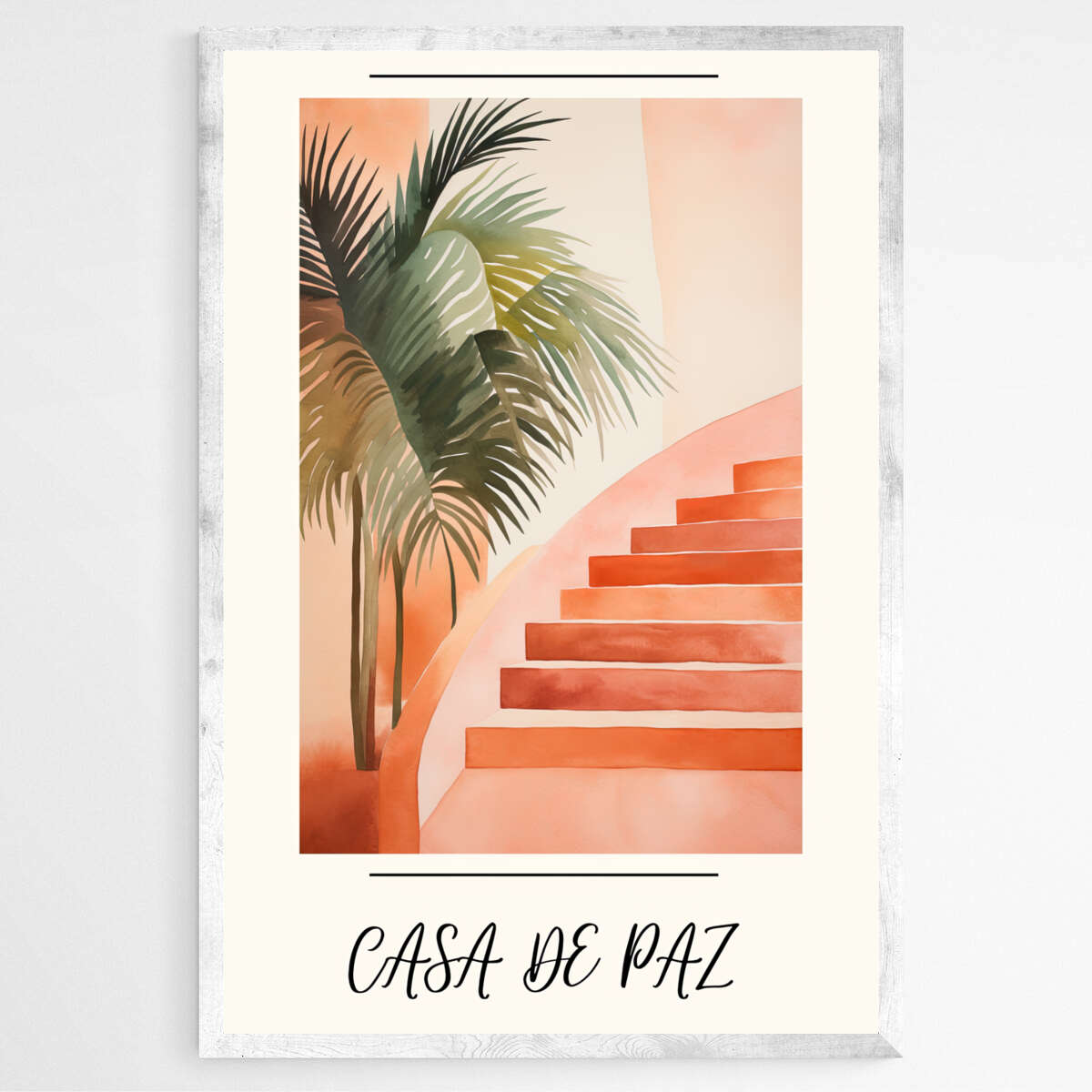 Casa De Paz | Minimalist Wall Art Prints - The Canvas Hive