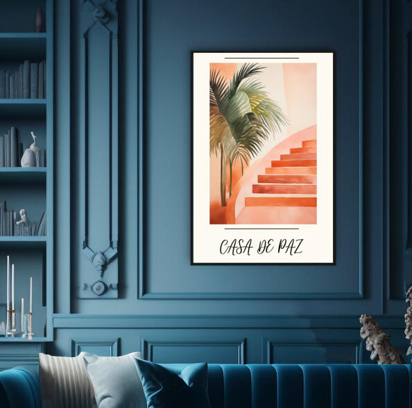 Casa De Paz | Minimalist Wall Art Prints - The Canvas Hive