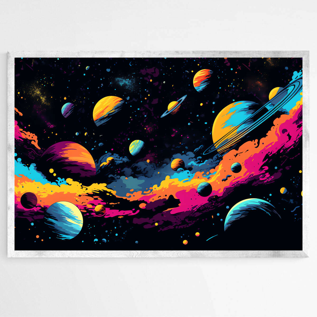 Celestial Planets | Pop Art Wall Art Prints - The Canvas Hive