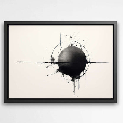 Circlular Ink Motion | Minimalist Wall Art Prints - The Canvas Hive