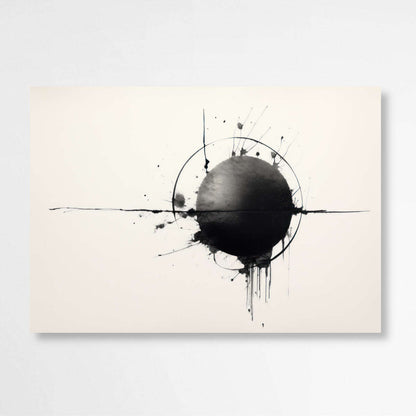 Circlular Ink Motion | Minimalist Wall Art Prints - The Canvas Hive