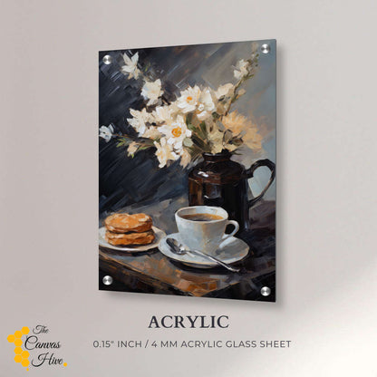 Coffee and Cookie Bliss | Abstract Wall Art Prints - The Canvas Hive