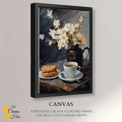 Coffee and Cookie Bliss | Abstract Wall Art Prints - The Canvas Hive