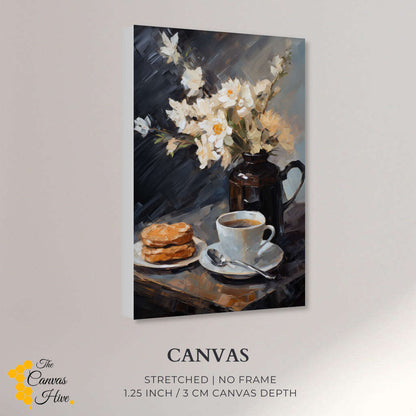 Coffee and Cookie Bliss | Abstract Wall Art Prints - The Canvas Hive