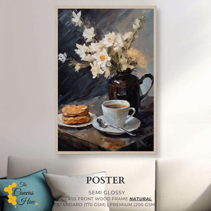 Coffee and Cookie Bliss | Abstract Wall Art Prints - The Canvas Hive