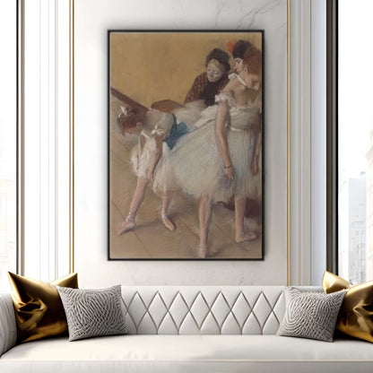 Dance Examination by Edgar Degas | Edgar Degas Wall Art Prints - The Canvas Hive