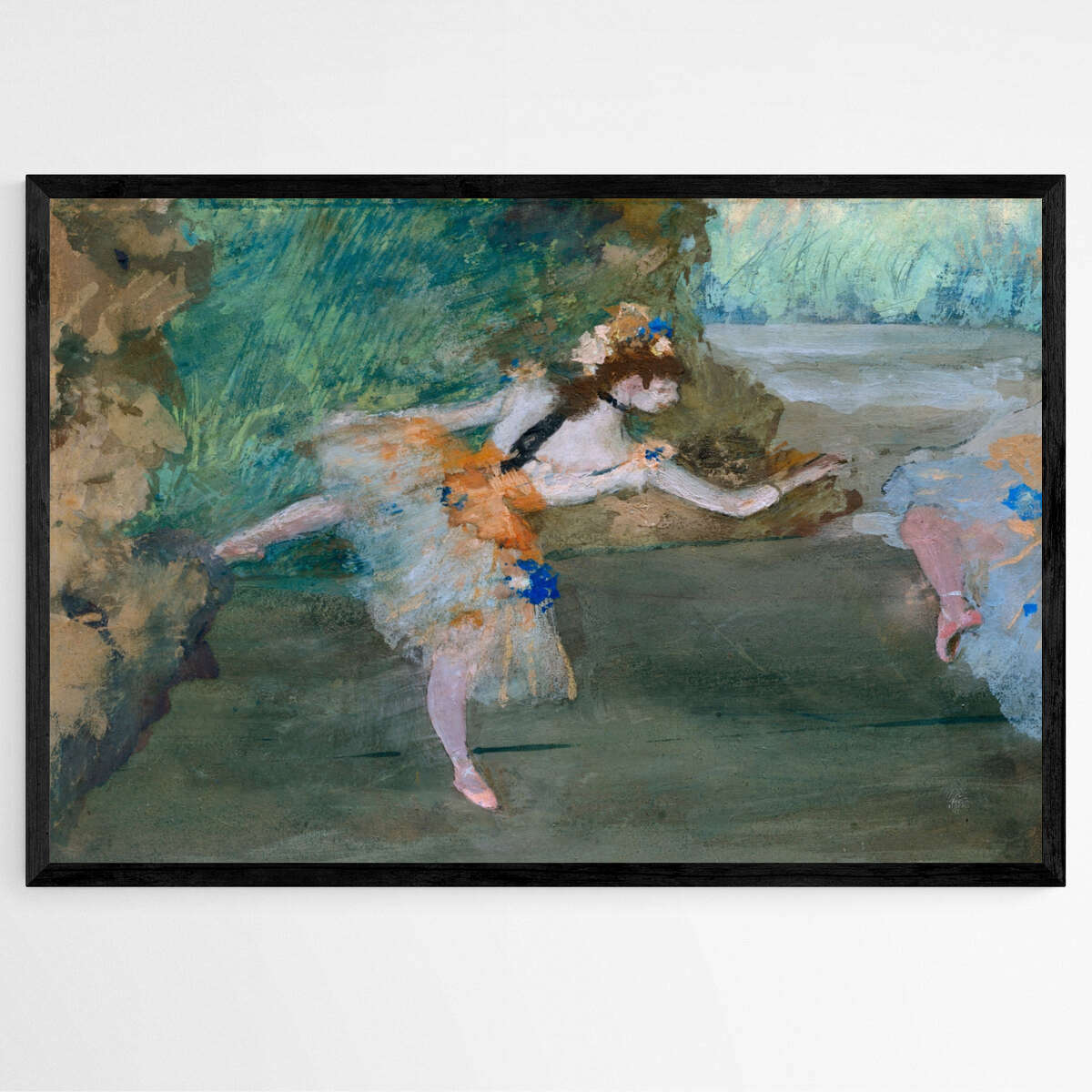 Dancer Onstage by Edgar Degas | Edgar Degas Wall Art Prints - The Canvas Hive