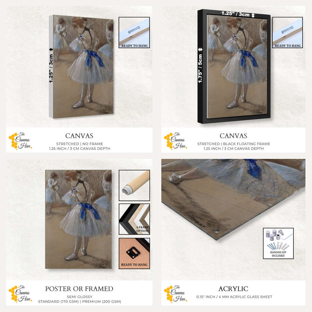 Dancer by Edgar Degas | Edgar Degas Wall Art Prints - The Canvas Hive