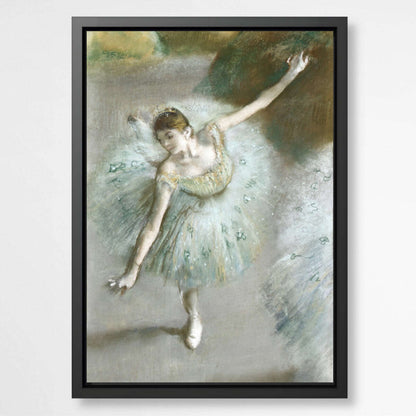 Dancer in Green by Edgar Degas | Edgar Degas Wall Art Prints - The Canvas Hive