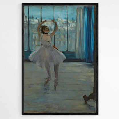 Dancer posing for a Photographer (Dancer in Front of the Window) by Edgar Degas | Edgar Degas Wall Art Prints - The Canvas Hive