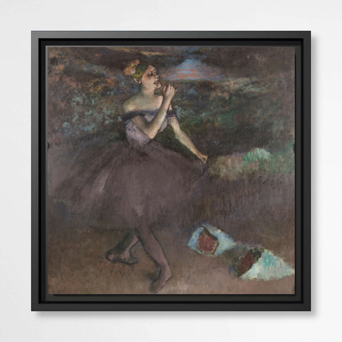 Dancer with Bouquet by Edgar Degas | Edgar Degas Wall Art Prints - The Canvas Hive