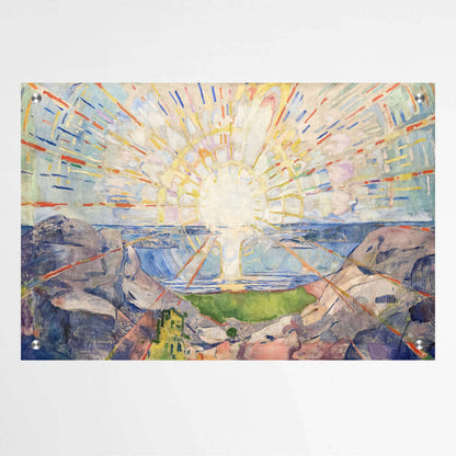 Edvard Munch's Solenintro | Famous Paintings Wall Art Prints - The Canvas Hive