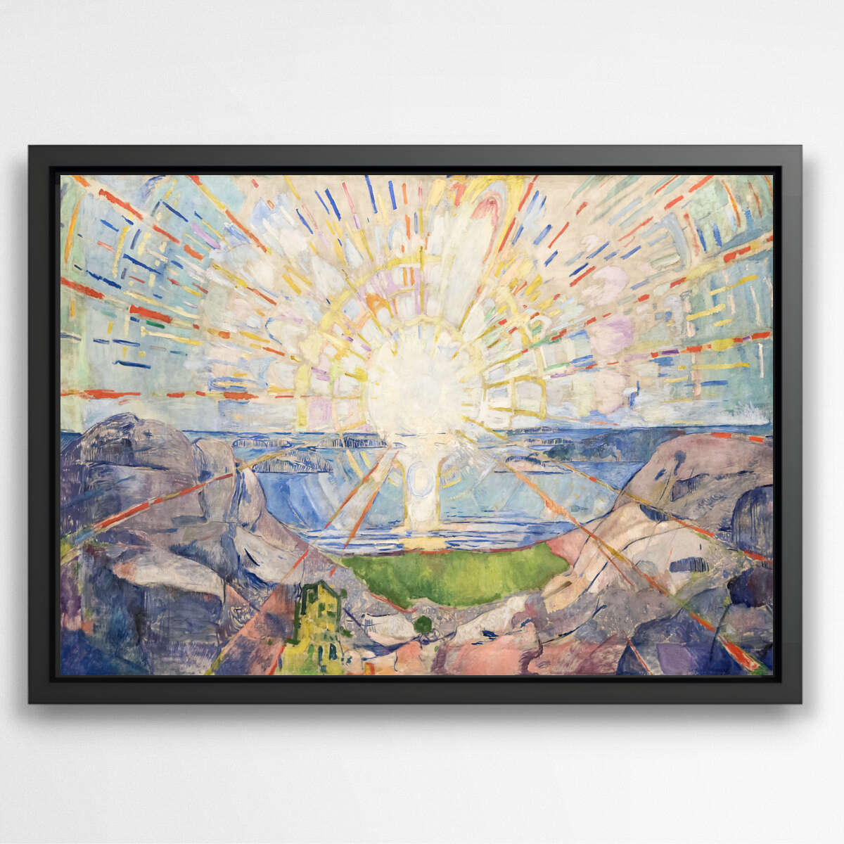 Edvard Munch's Solenintro | Famous Paintings Wall Art Prints - The Canvas Hive