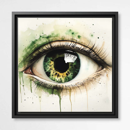 Emerald Vision | Minimalist Wall Art Prints - The Canvas Hive