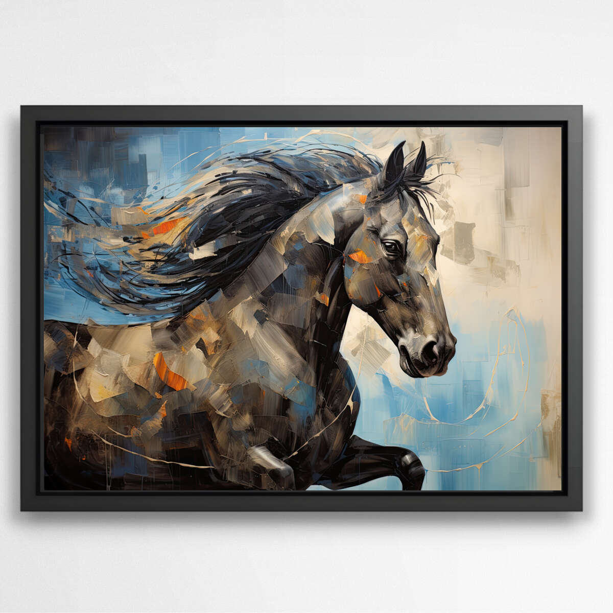 Equestrian Horse in Motion | Animals Wall Art Prints - The Canvas Hive