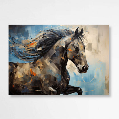 Equestrian Horse in Motion | Animals Wall Art Prints - The Canvas Hive