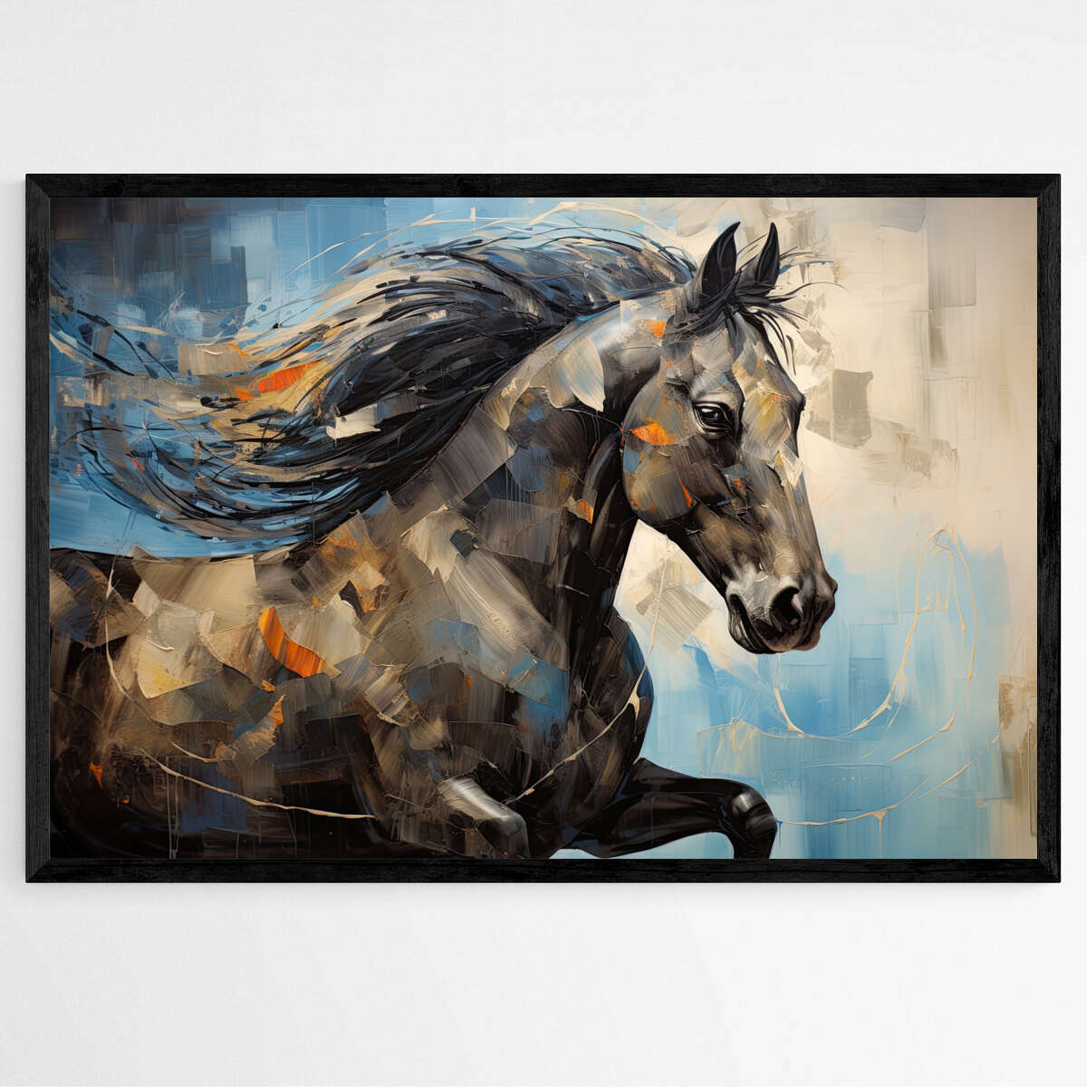 Equestrian Horse in Motion | Animals Wall Art Prints - The Canvas Hive