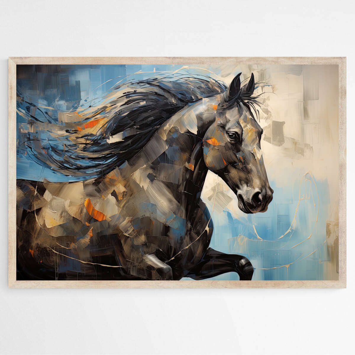 Equestrian Horse in Motion | Animals Wall Art Prints - The Canvas Hive