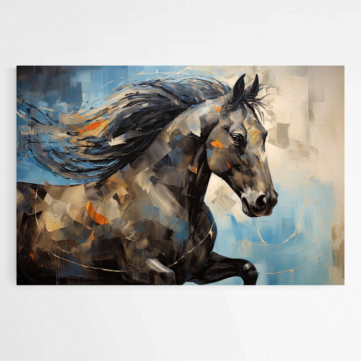 Equestrian Horse in Motion | Animals Wall Art Prints - The Canvas Hive