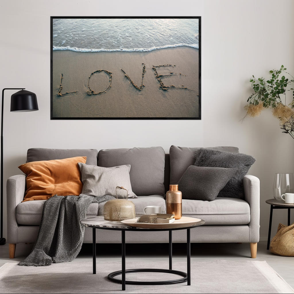 Eternal Embrace | Beachside Wall Art Prints - The Canvas Hive